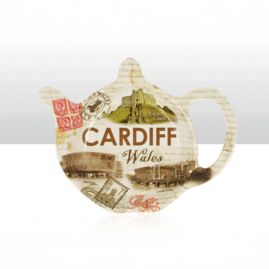 Cardiff Collage Tea Bag Rest