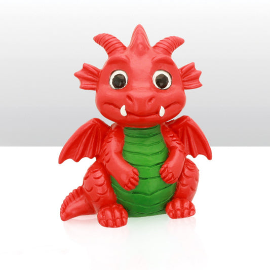 Cute Wales Dragon Resin Painted Magnet