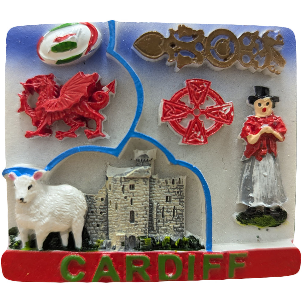 All Things Welsh Resin Magnet (RSN11)