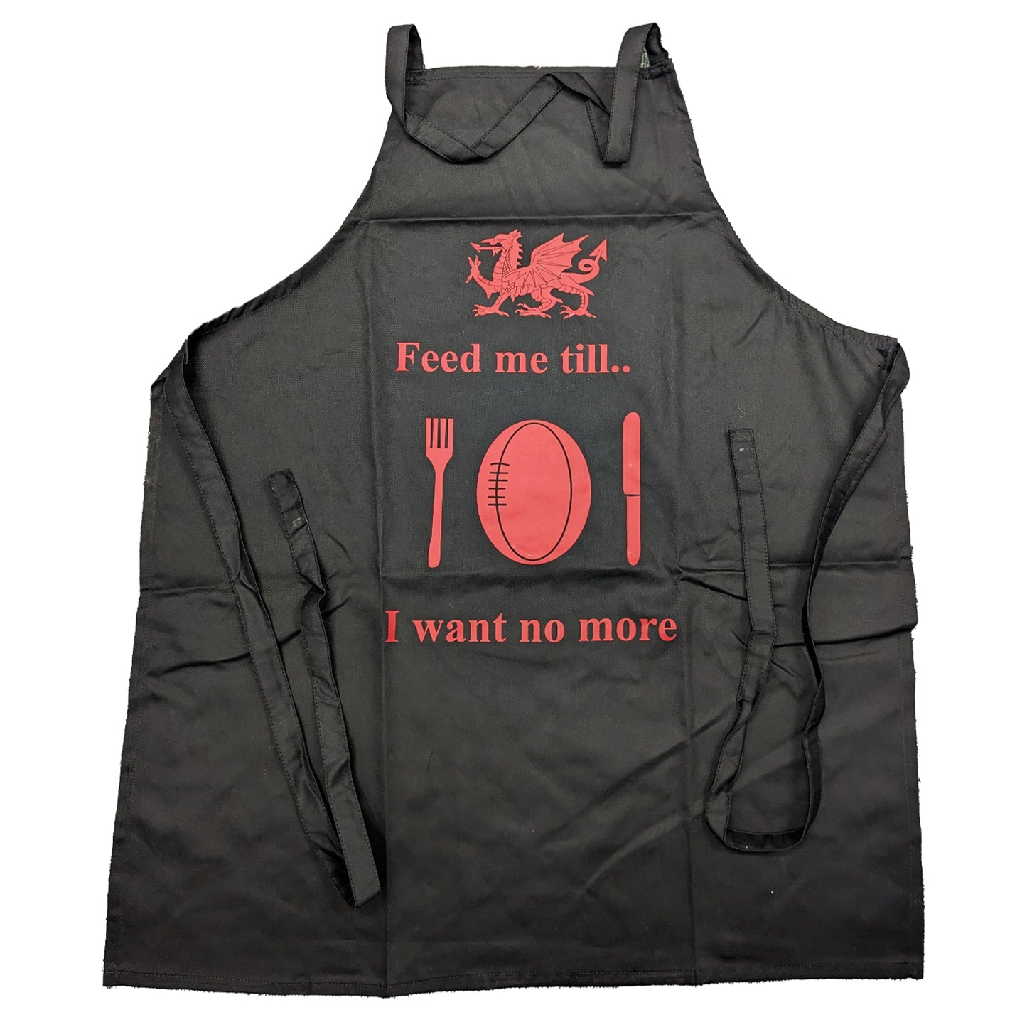 Welsh Apron - Feed Me Till I Want No More
