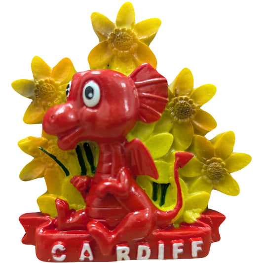 Baby Dragon Cardiff Resin Magnet (RSN2)