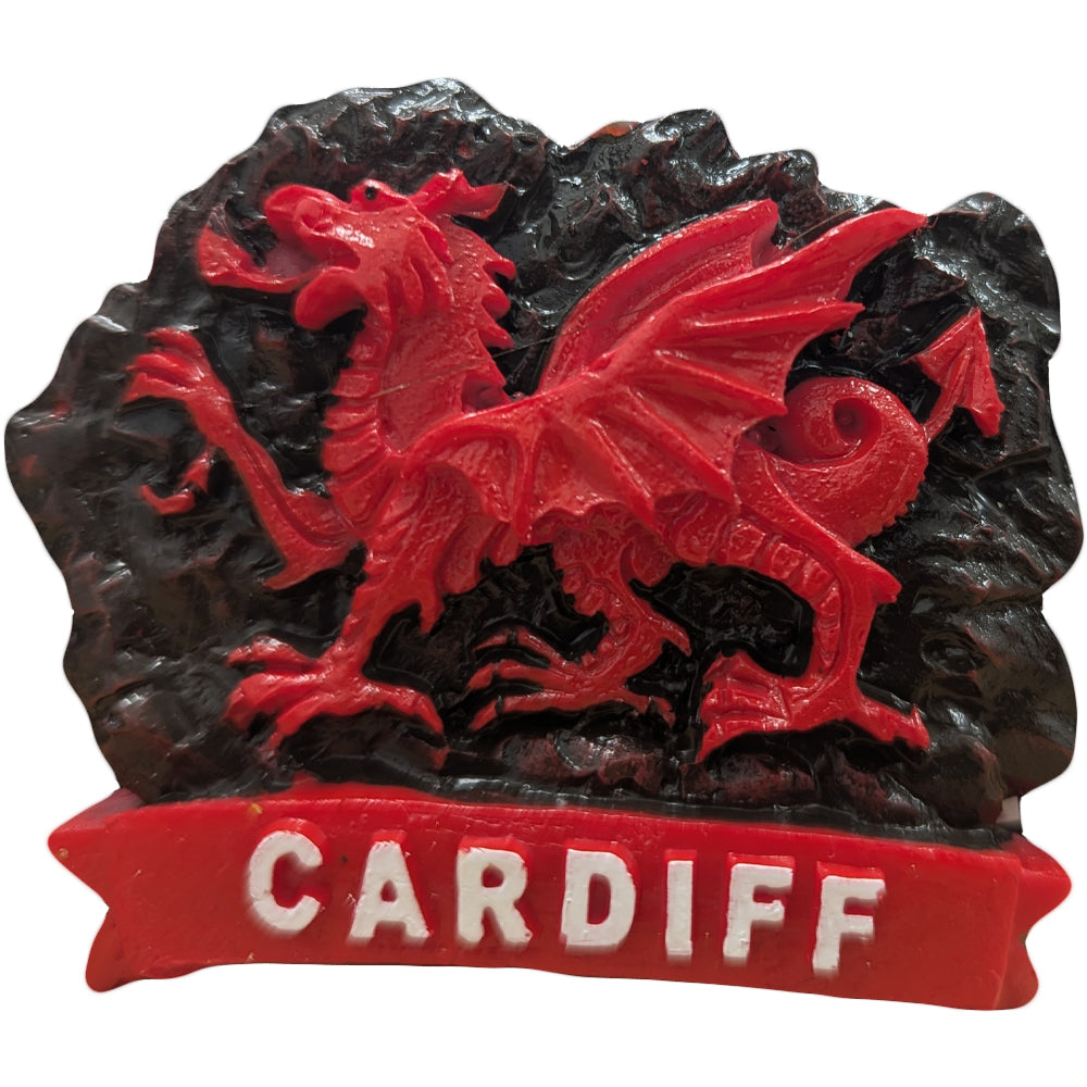 Coal Dragon Cardiff Resin Magnet (RSN3)