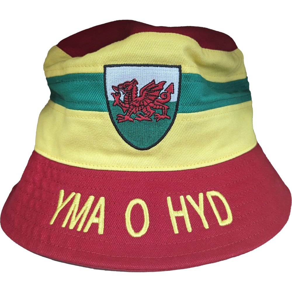 Gold Yma O Hyd Bucket Hat
