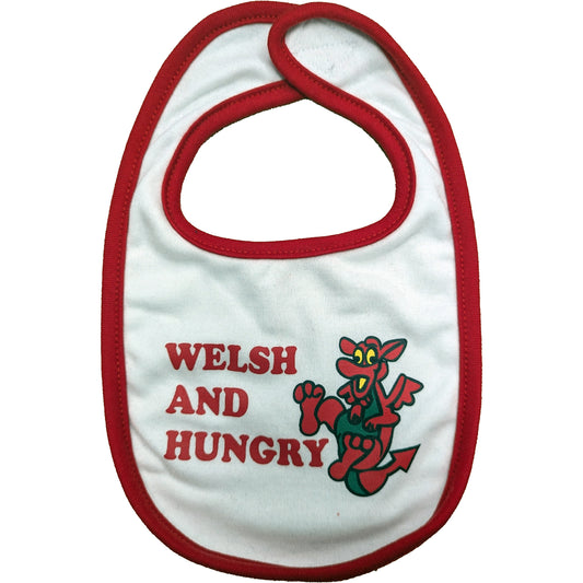 Baby Bib - Welsh and Hungry