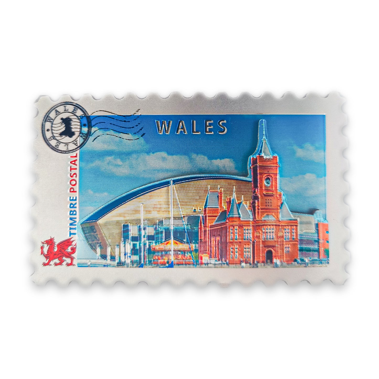 Wales Church 3D Magnet (MGF3D006)