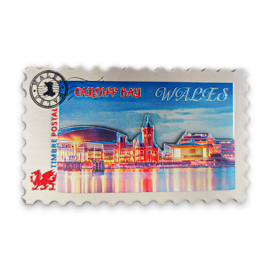 Cardiff Bay View 4 3D Magnet (MGF3D010)