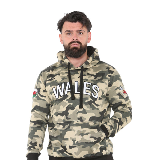 Wales Green Camo Hoodie