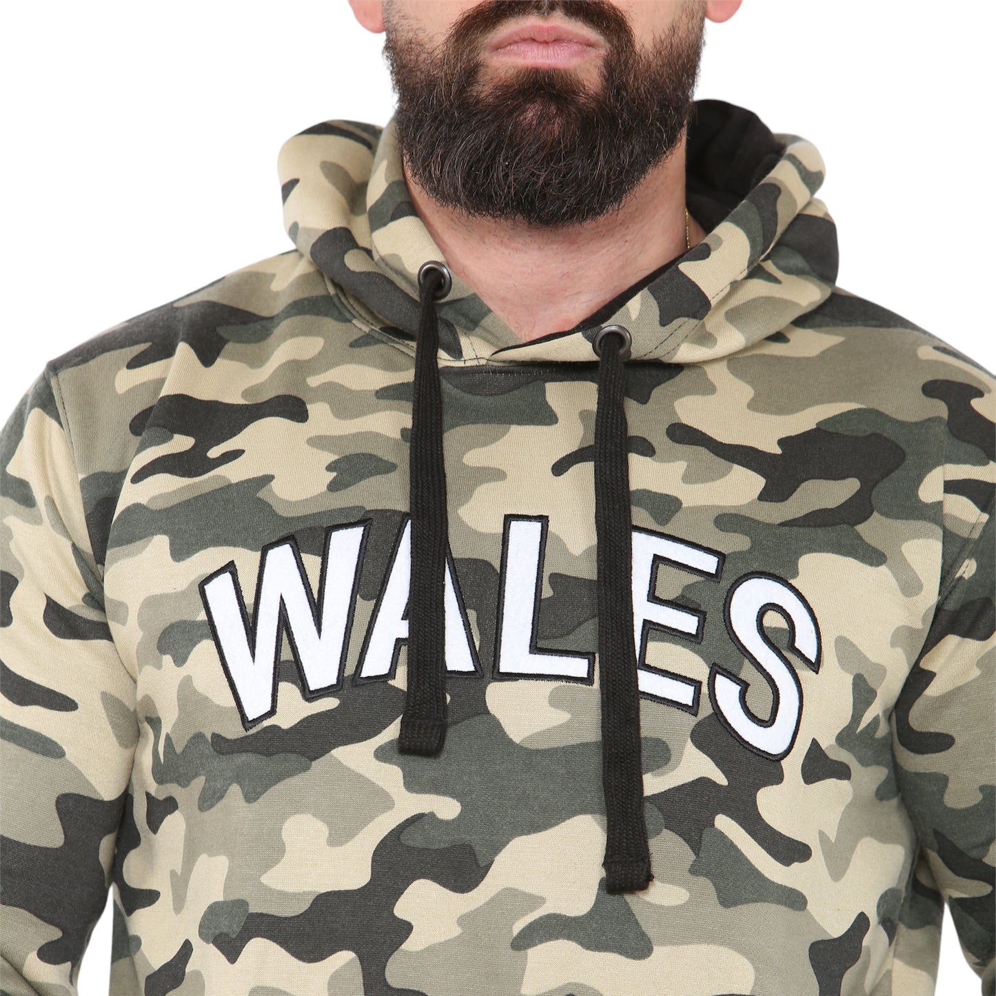 Wales Green Camo Hoodie