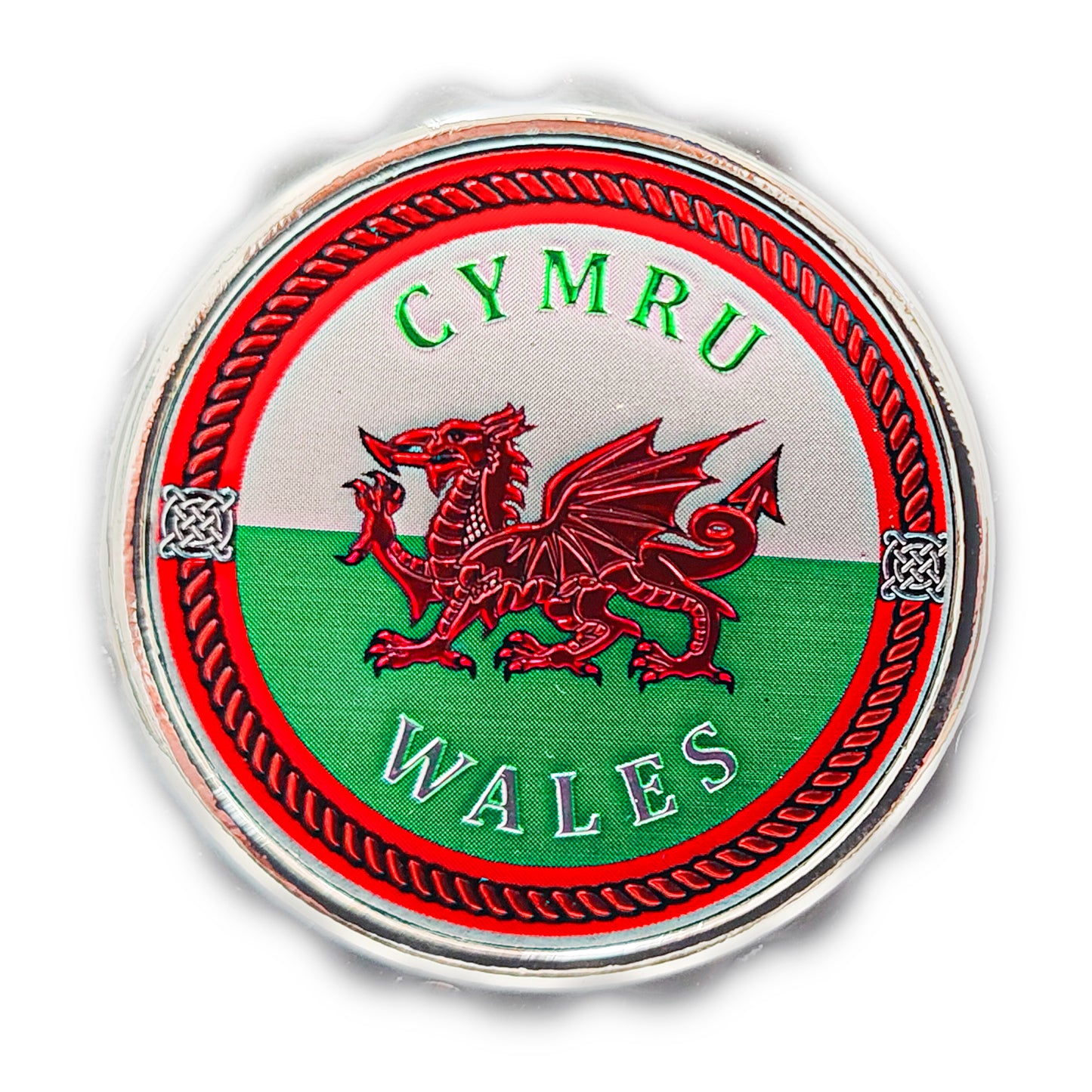 Wales Flag Bottle Opener Magnet (Bottle Cap) (MG009)