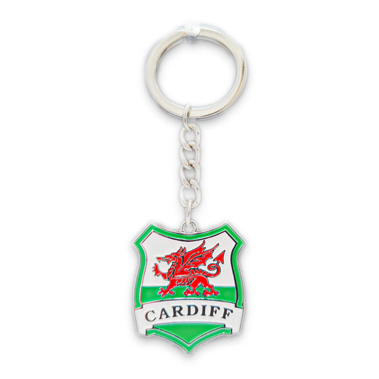 Cardiff Shield Keyring (KY009)