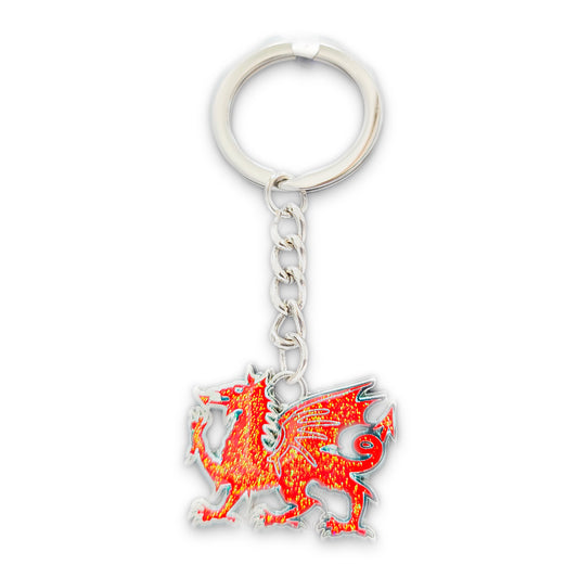 Dragon Glitter Keyring (KY019)