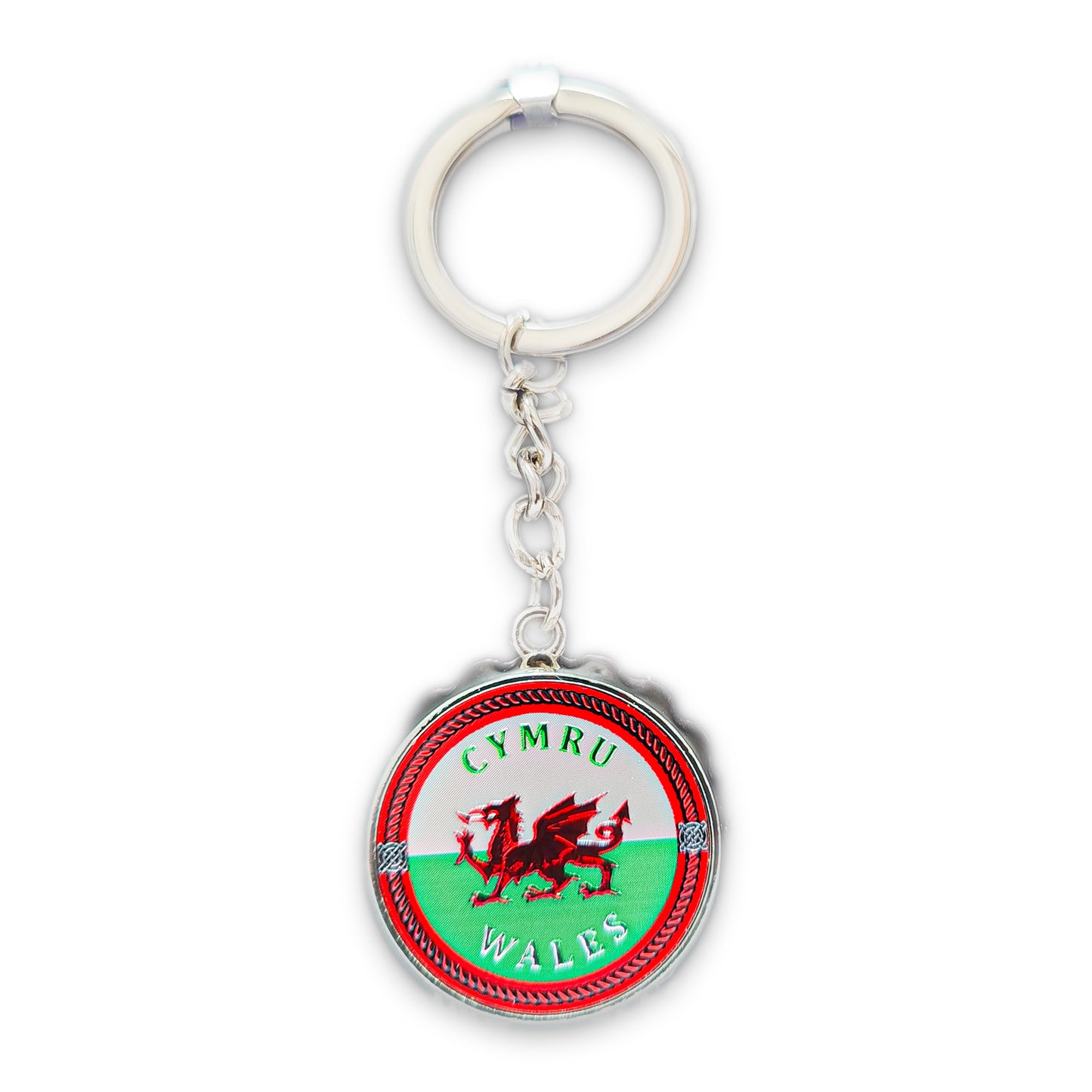 Welsh Cymru Bottle Opener Keyring (KY020)