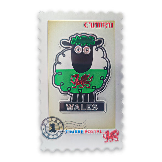 Wales Sheep 3D Magnet (MGF3D012)