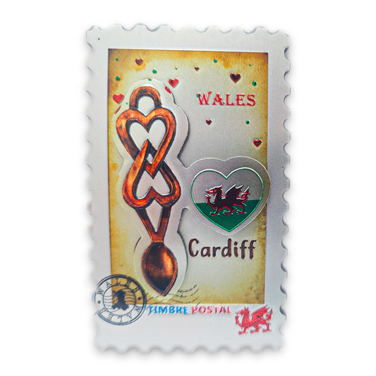 Cardiff Spoon 3D Magnet (MGF3D013)