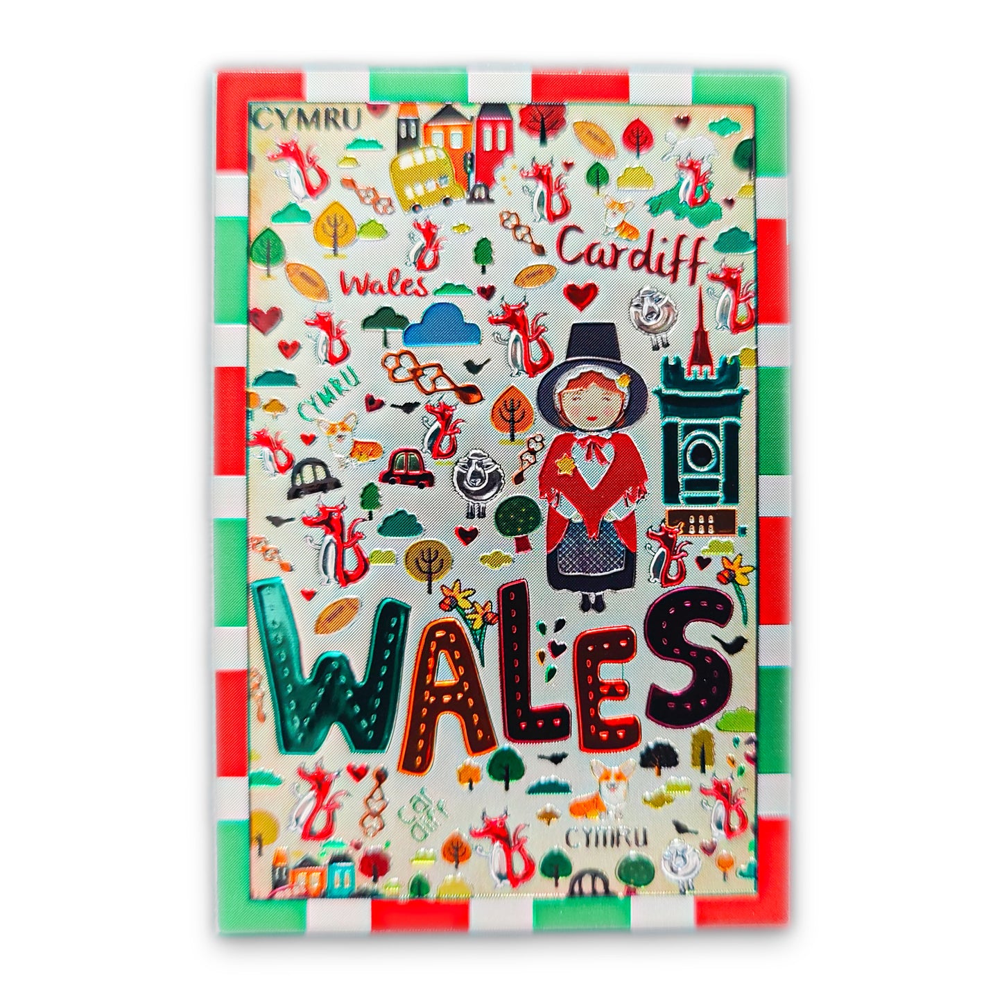 Wales Lady Magnet (MGF001)