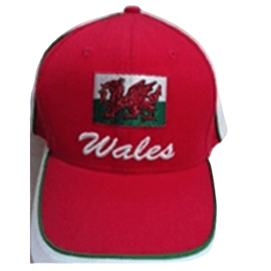 Welsh Flag Red Cap