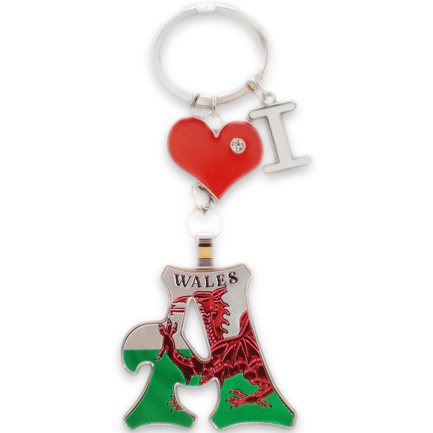 Wales Alphabet Keyring / A (KRA001)