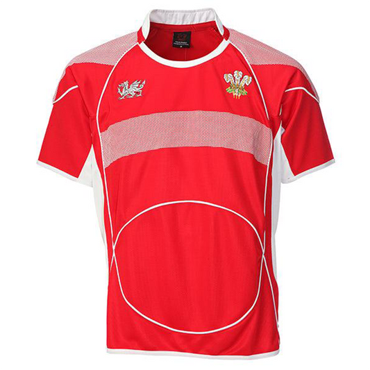 Kids Crew Neck Welsh Rugby Shirt