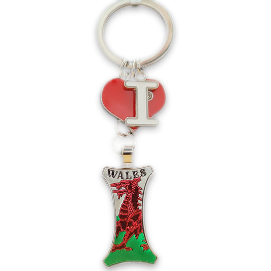 Wales Alphabet Keyring / I (KRA009)