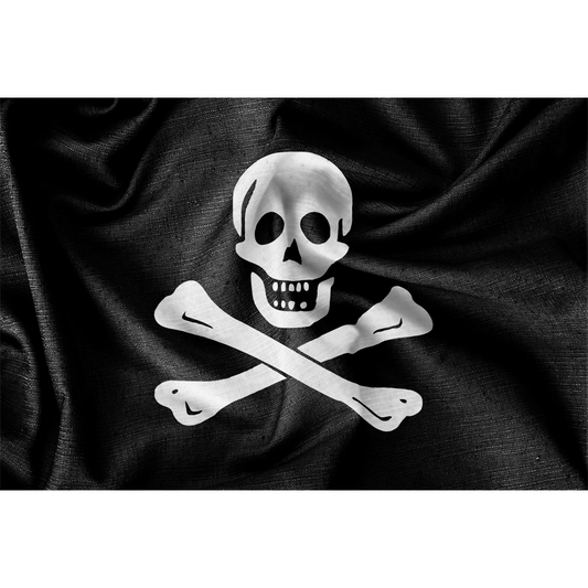 Jolly Roger Pirate 5x3 Flag