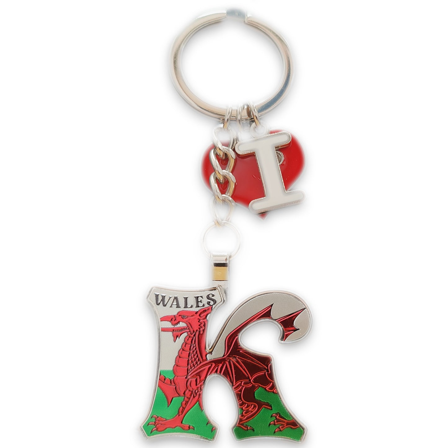 Wales Alphabet Keyring / K (KRA011)