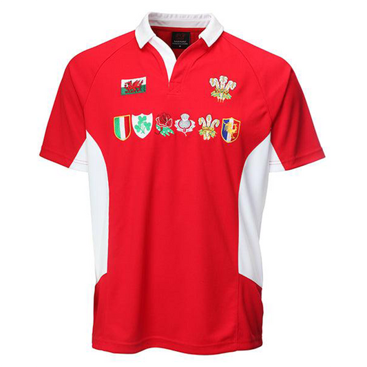 Multi Nations Cooldry Welsh Rugby Shirt