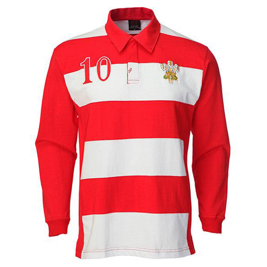 Selina Hooped Long Sleeve Rugby Shirt