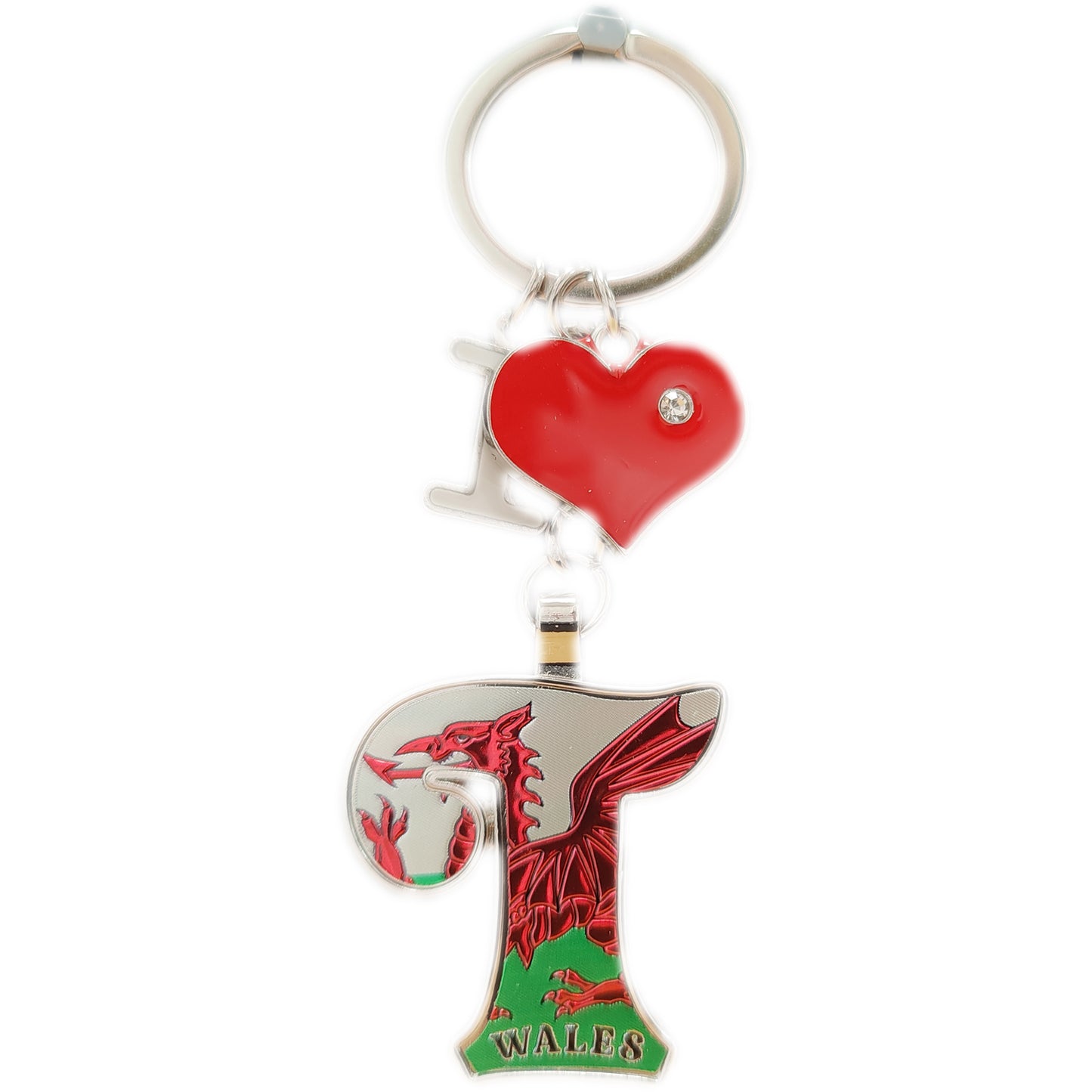 Wales Alphabet Keyring / T (KRA020)