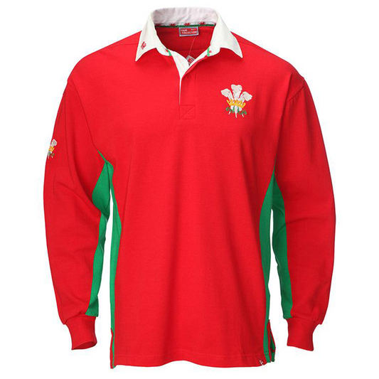 Tour Long Sleeve Welsh Rugby Shirt