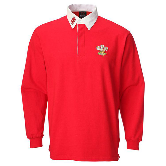 Traditional Long Sleeve Welsh Rugby Shirt