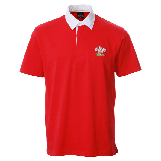 Traditional Short Sleeve Welsh Rugby Shirt