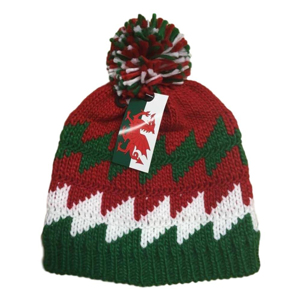 Welsh Tri Beckham Bobble Hat