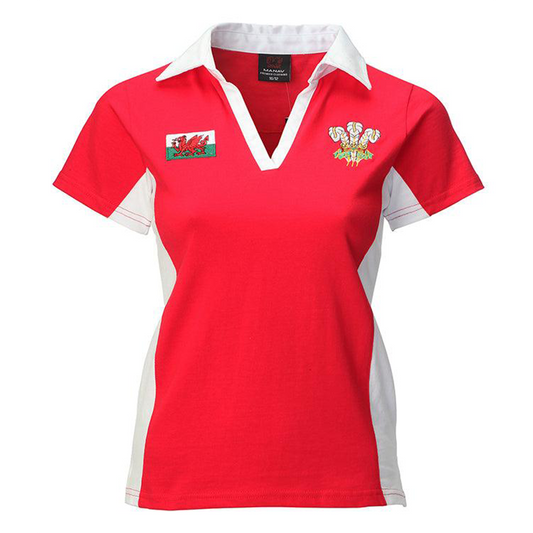 Ladies Contrast Rugby Shirt