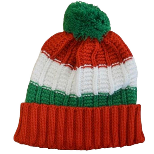 Welsh Knitted Bobble Hat