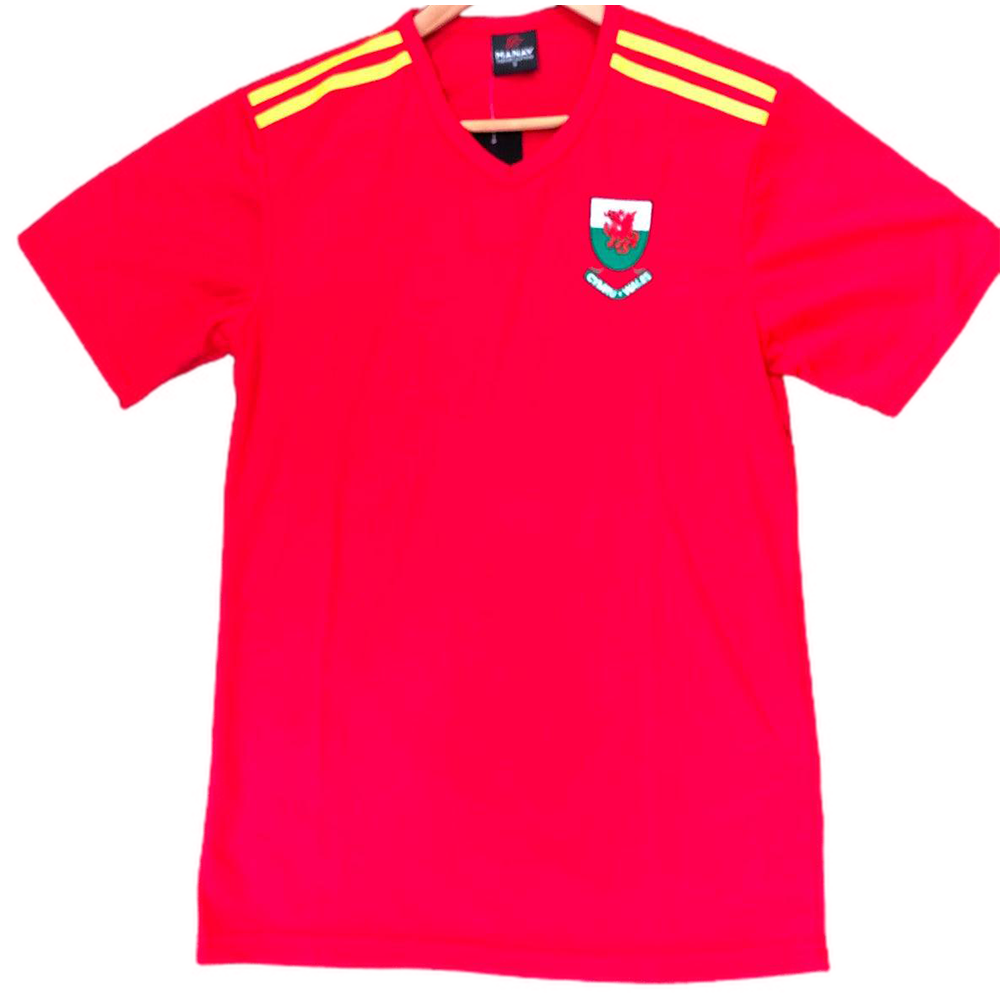 Gold Wales Football Shirt