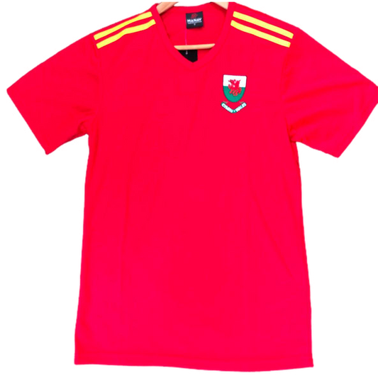 Gold Wales Football Shirt